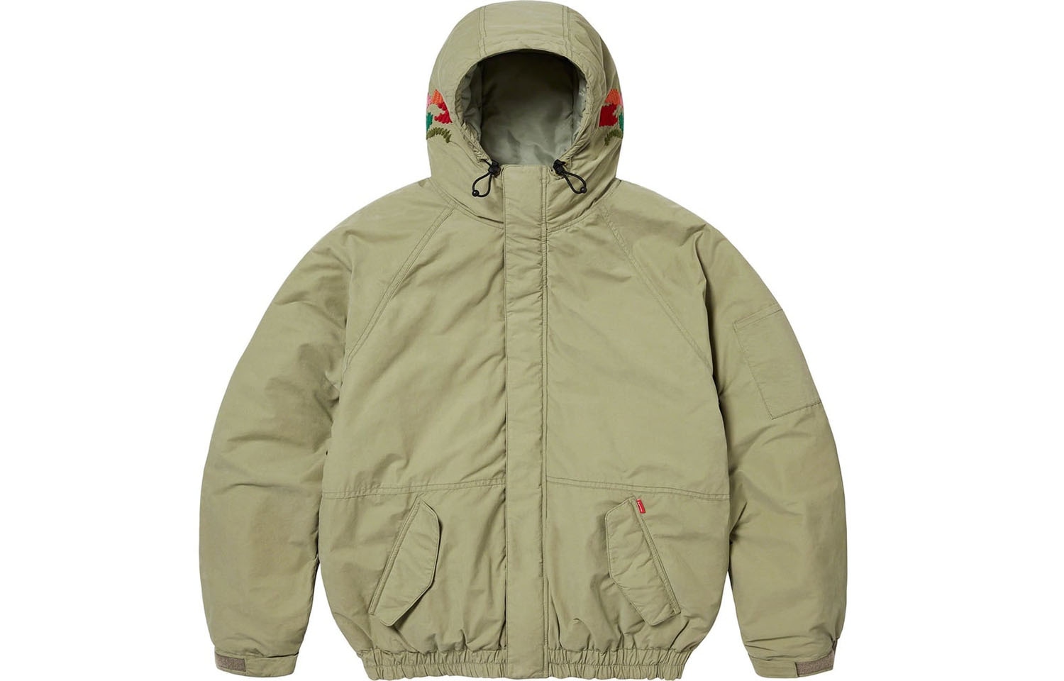 Supreme Needlepoint Hooded Jacket