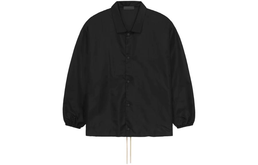 Fear of God Essentials Coaches Jacket Jet Black