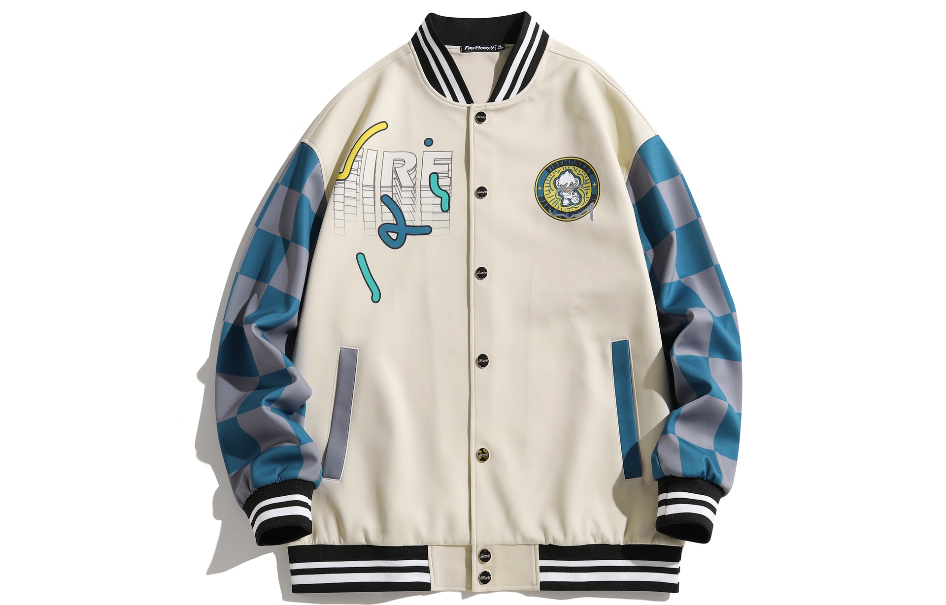 火猴/FireMonkey FireMonkey Baseball Jacket