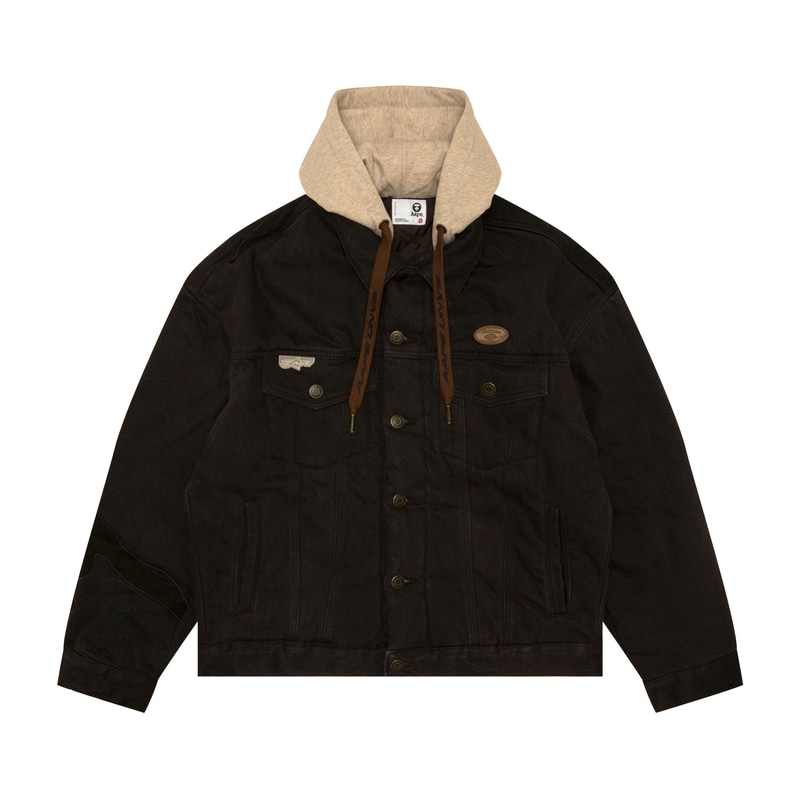 Aape FW24 Denim Jacket Brown