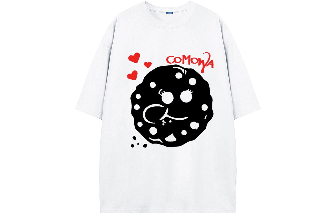 Comowa Logo Print T-Shirt — фото 11