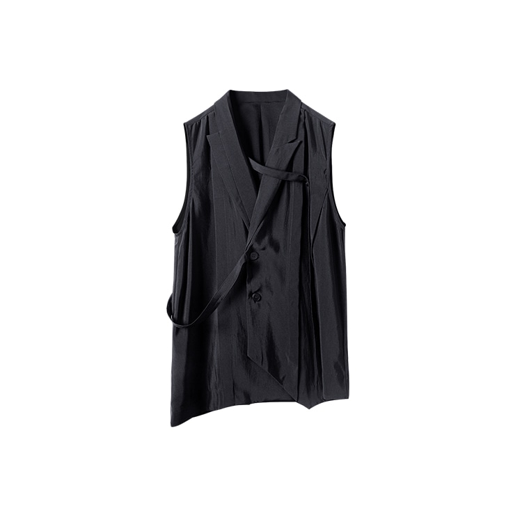 HUANXIANGZHE Huànxiàngzhě Black Vest