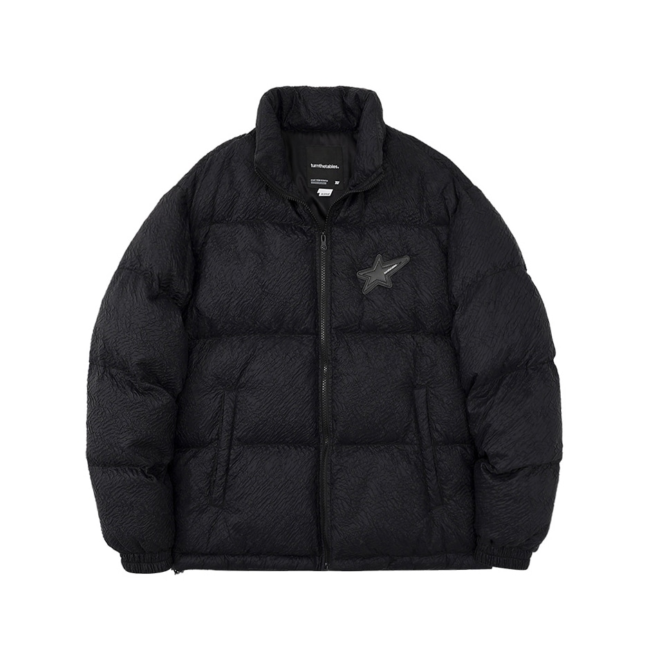 Turnthetables FW22 Pleated Texture Puffer Coat