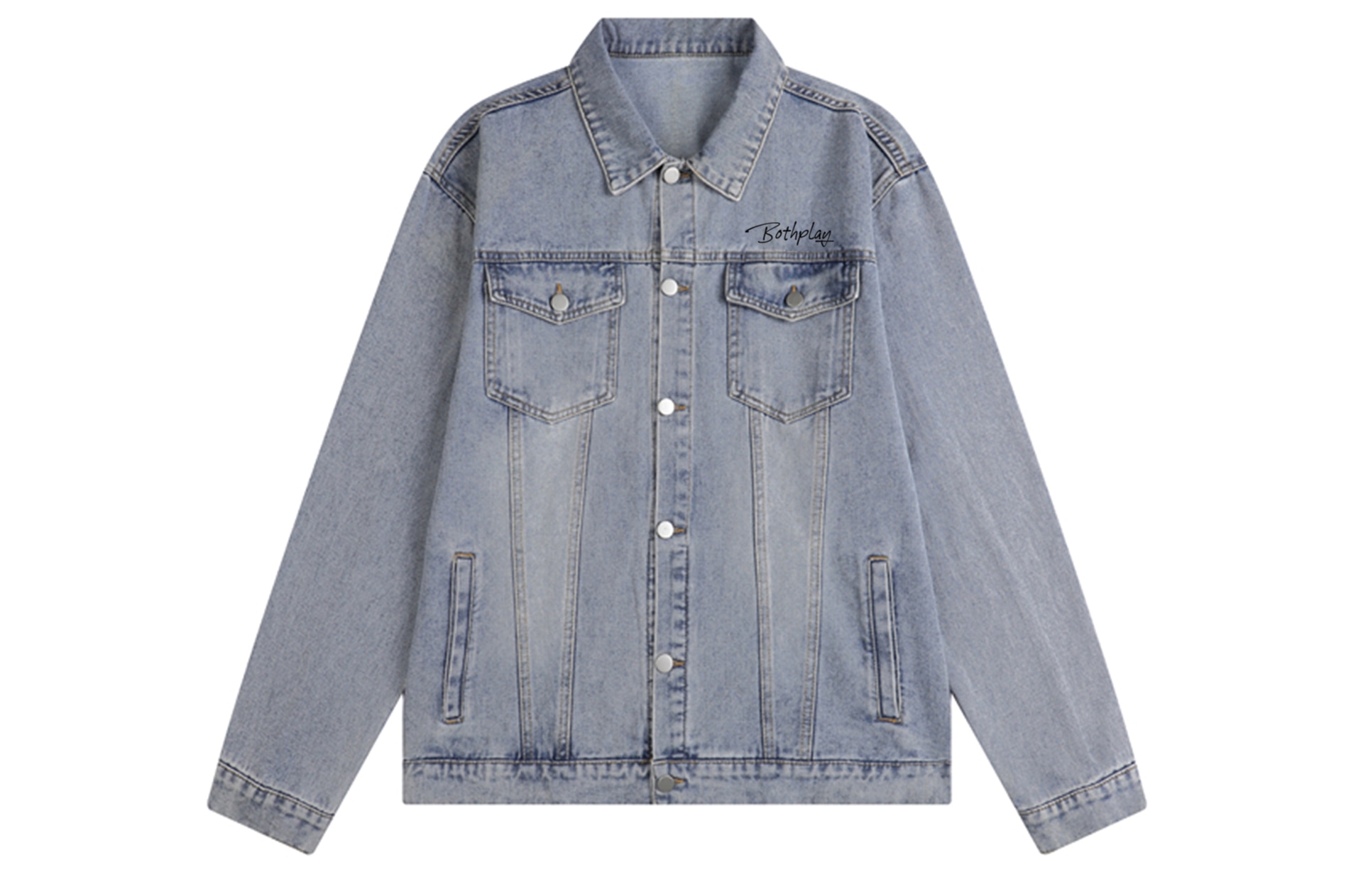 Both Play Denim Jacket — фото 2
