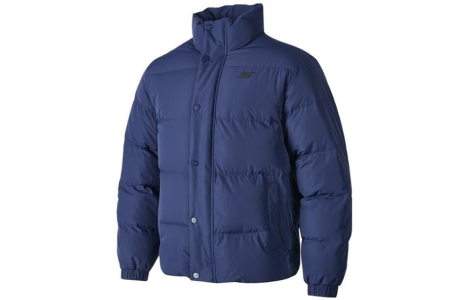 Skechers Sport Life Down Jacket Mid Century Blue