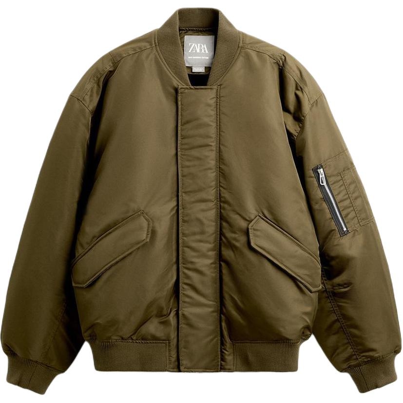 ZARA Pilot Jacket Khaki