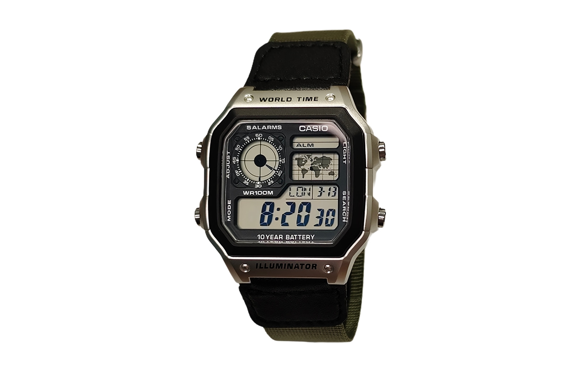 Casio YOUTH 10 AE-1200WH-1C — фото 7