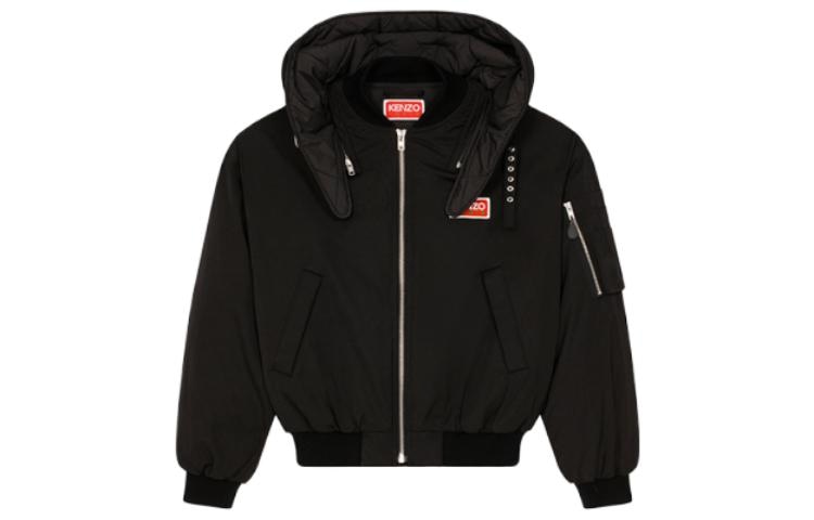 Куртка Kenzo Logo Hoodie Jacket Black