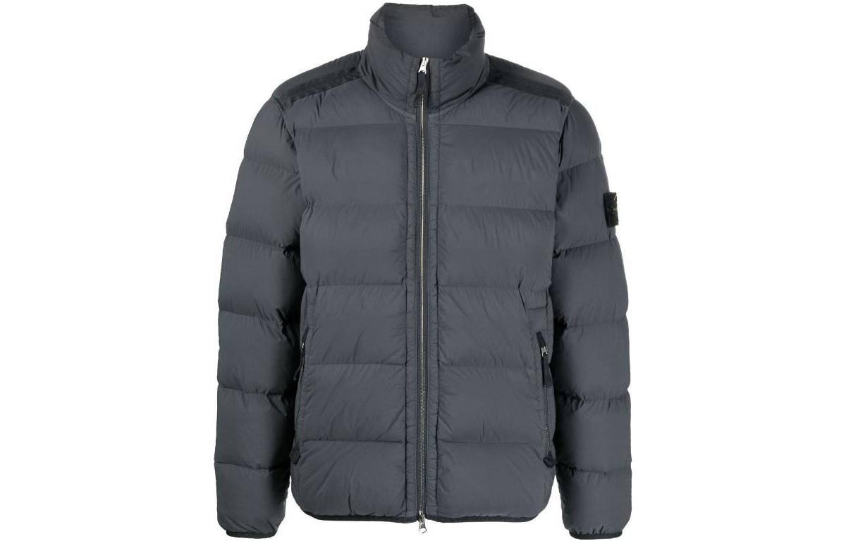 Stone Island FW23 Quilted Down Jacket Grey