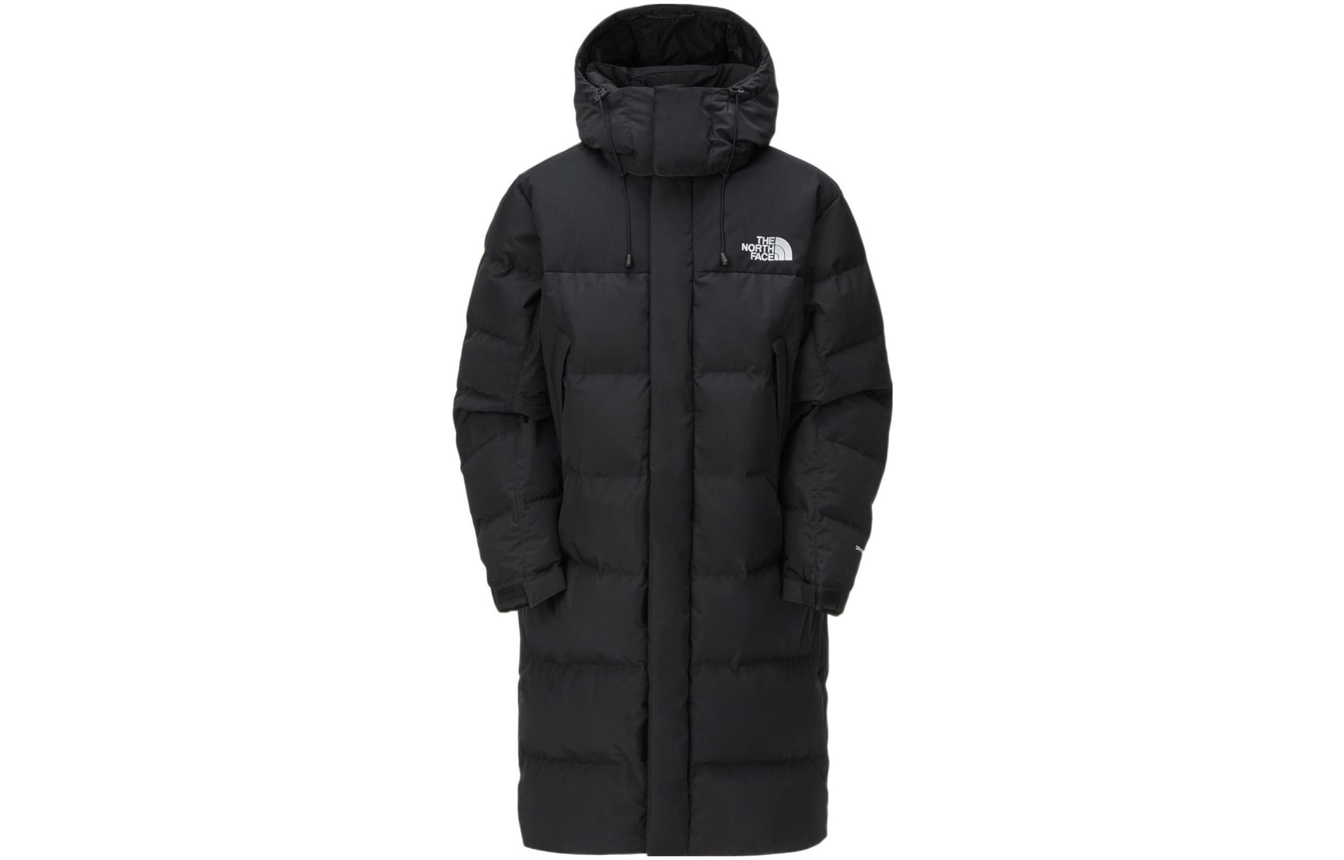 北面/THE NORTH FACE The North Face Logo Print Puffer Jacket Black