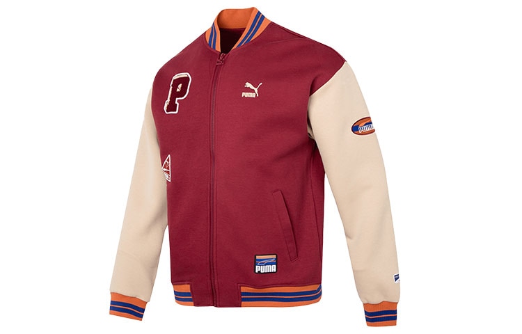 PUMA/彪马 PUMA Team Badge Bomber Jacket Dk