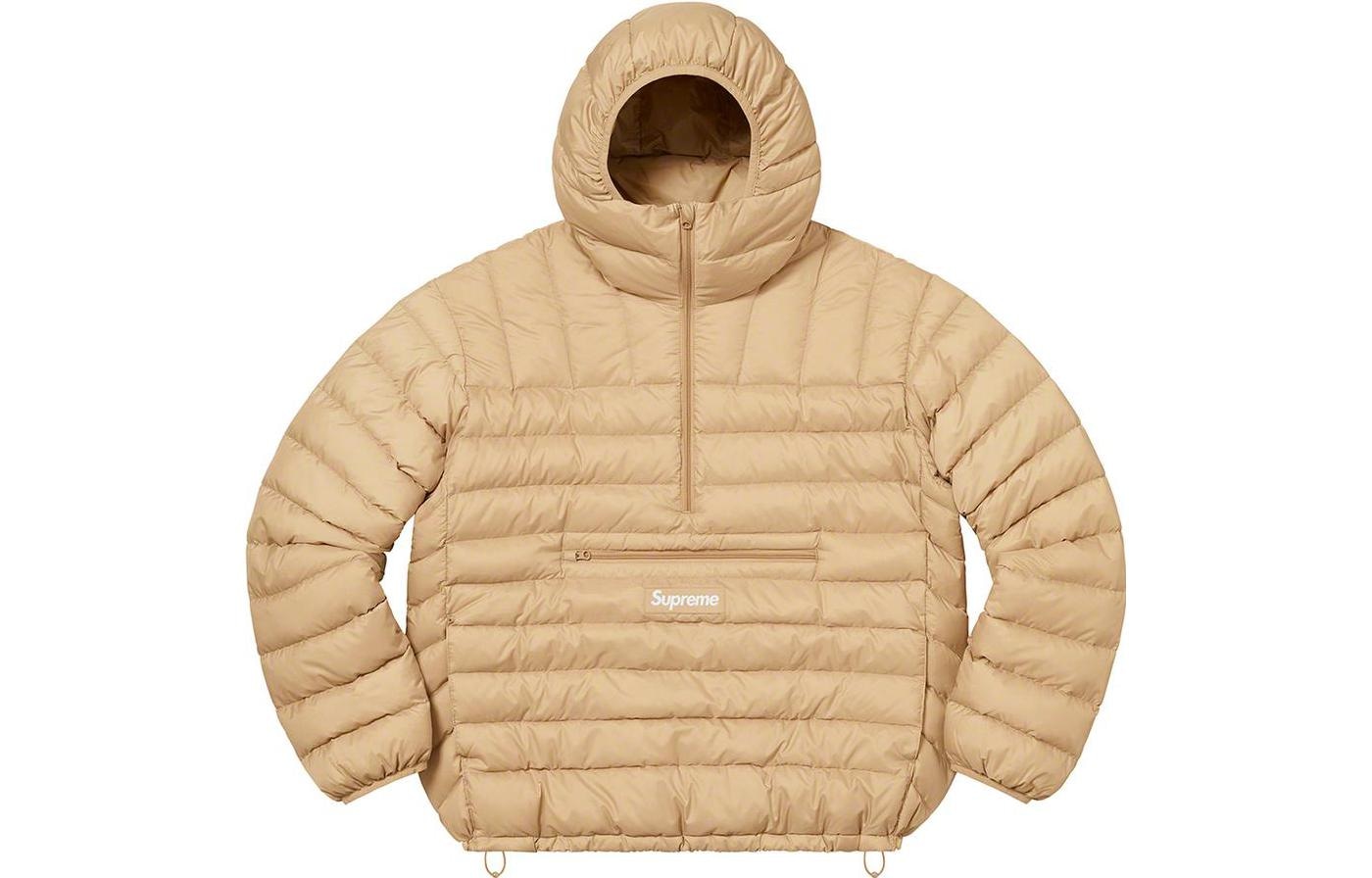 Supreme Micro Down Half Zip Hooded Pullover — фото 5