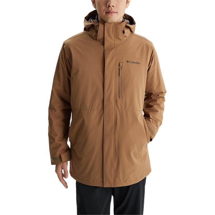 Columbia FW24 Waterproof Jacket Brown