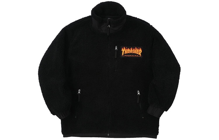 Thrasher Flame Shepherd Fleece Jacket