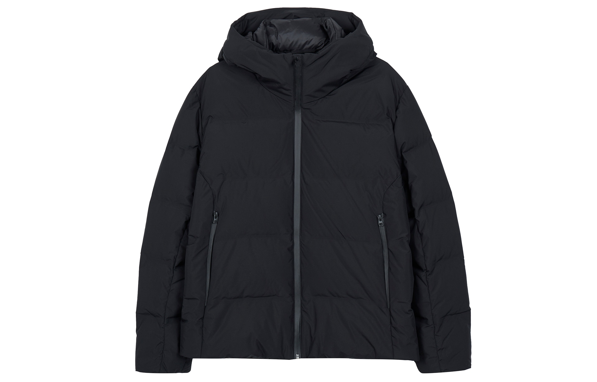 UNIQLO/优衣库 UNIQLO Down Jacket Hoodie Amber Black