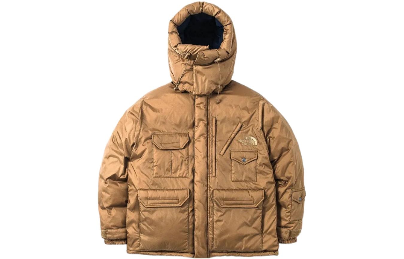 北面/THE NORTH FACE The North Face x Invincible Nuptse 700 Yellow Blue
