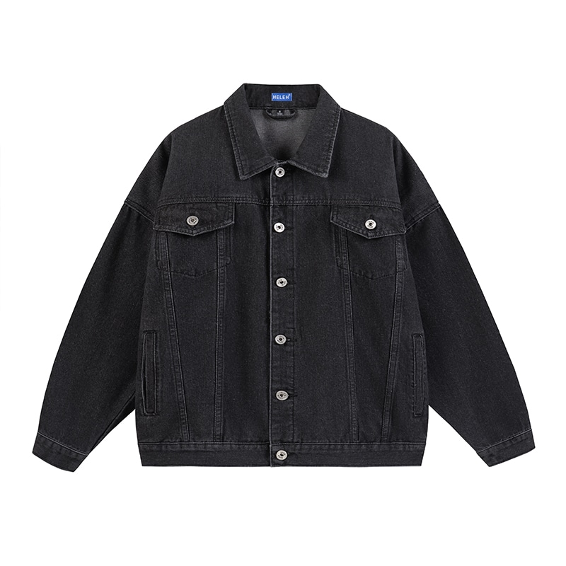 HELEH Denim Jacket Black Grey