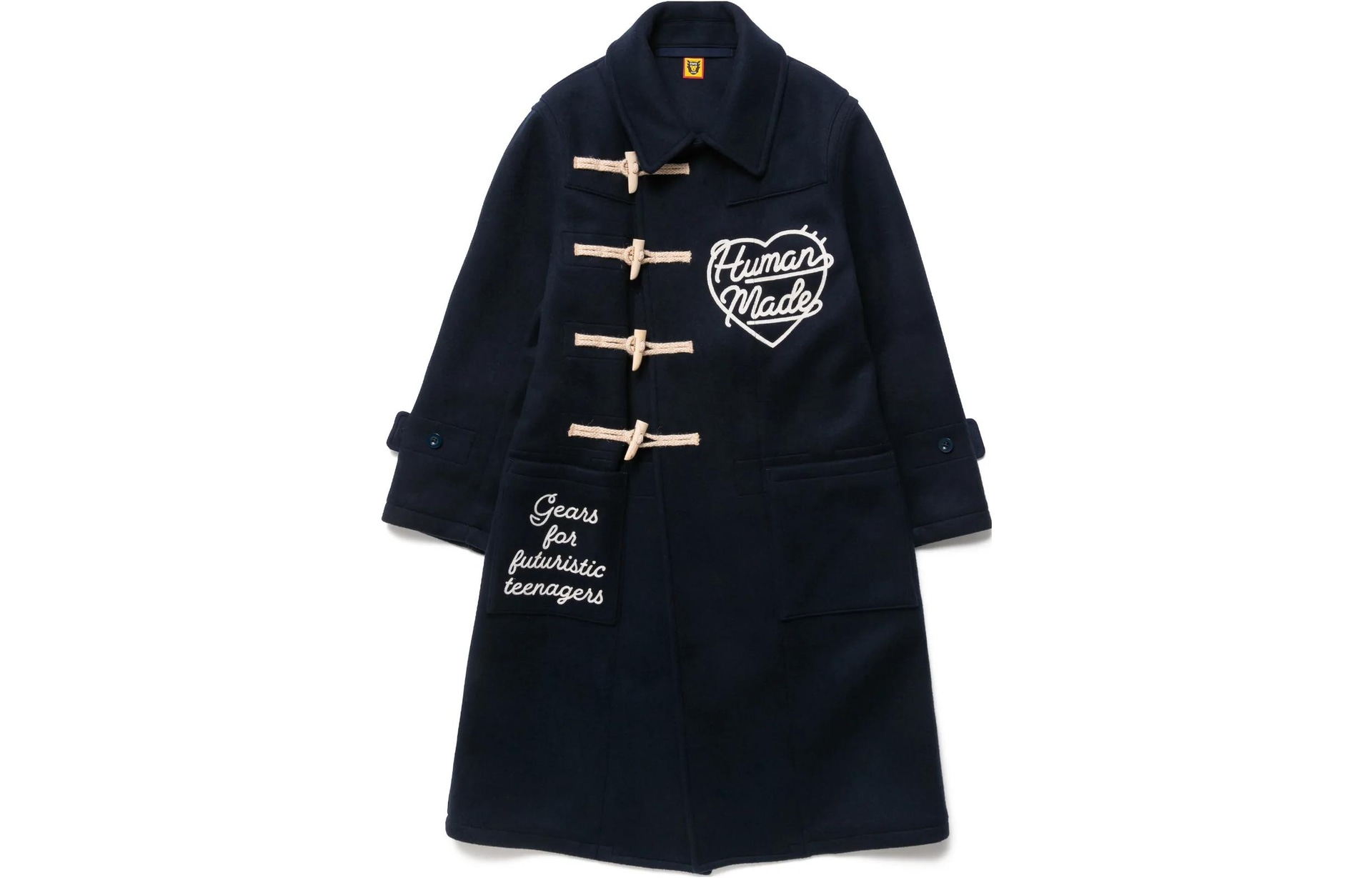 HUMAN MADE FW22 Duffle Coat Blue