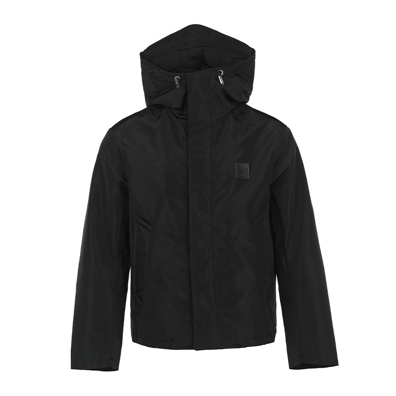 EMPORIO ARMANI/阿玛尼 Emporio Armani FW22 Black Cotton Jacket