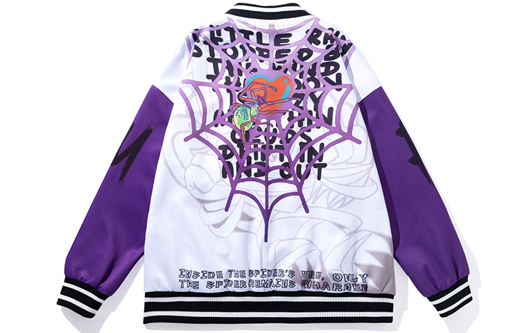 火猴/FireMonkey FireMonkey Baseball Jacket White