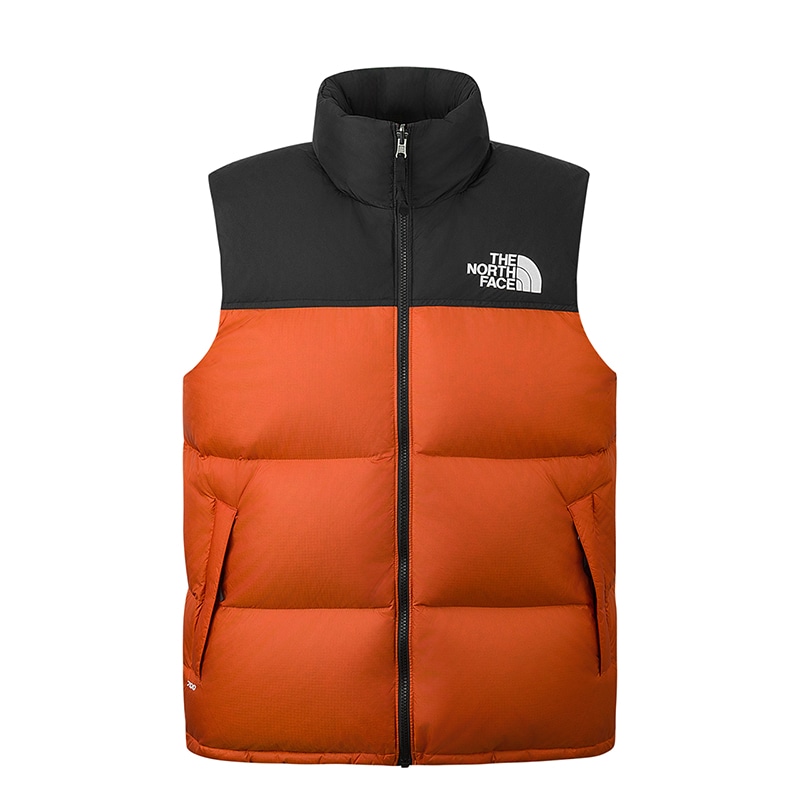 北面/THE NORTH FACE The North Face 1996 Nuptse Icon Vest Sunset Orange