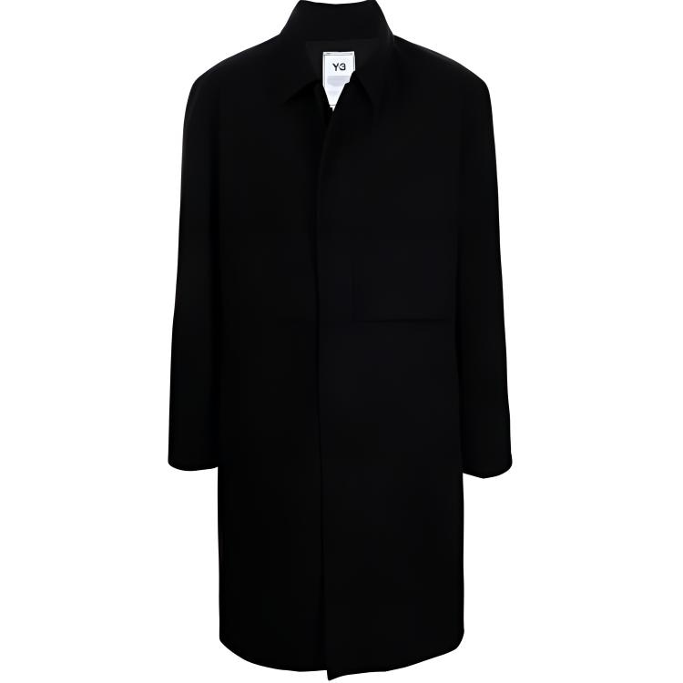 Y-3 FW21 Black Coat