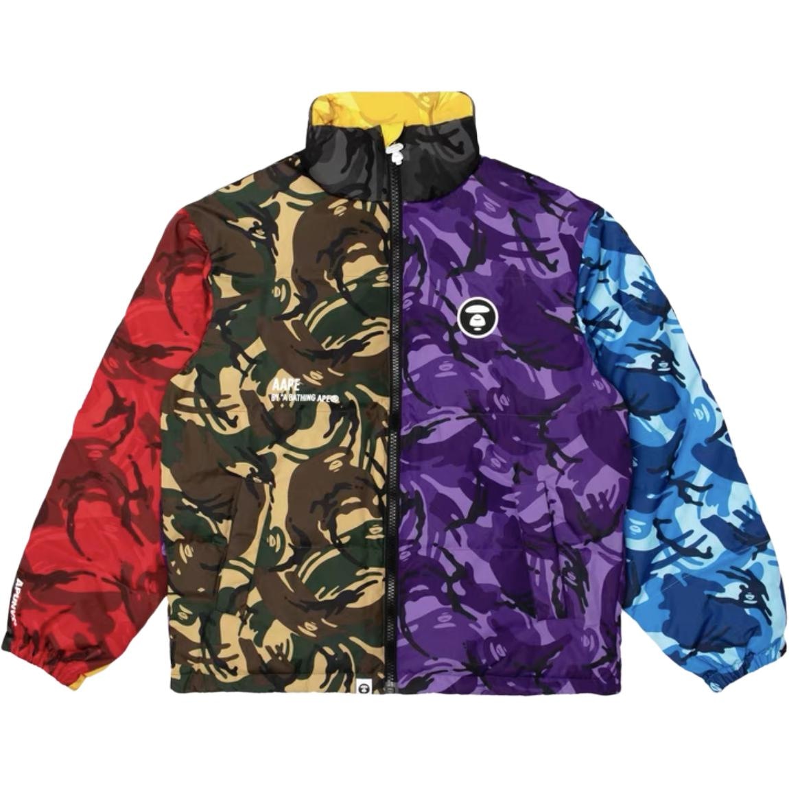 Aape Camo Down Jacket