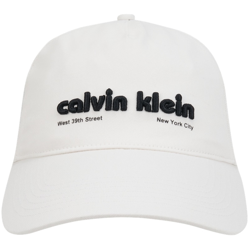 Calvin Klein Classic Embroidered Cap Moonlight White — фото 8