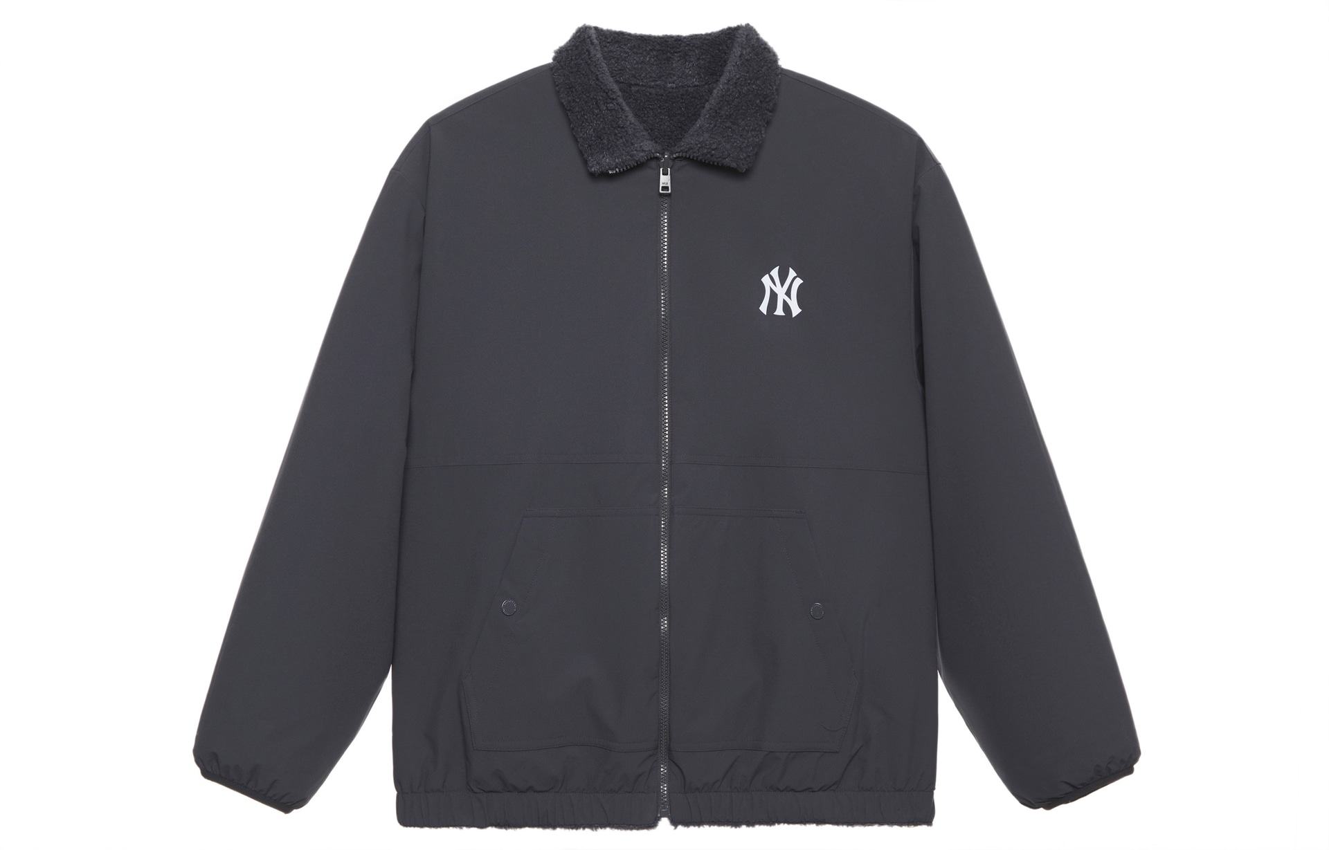MLB New York Yankees Reversible Jacket Charcoal
