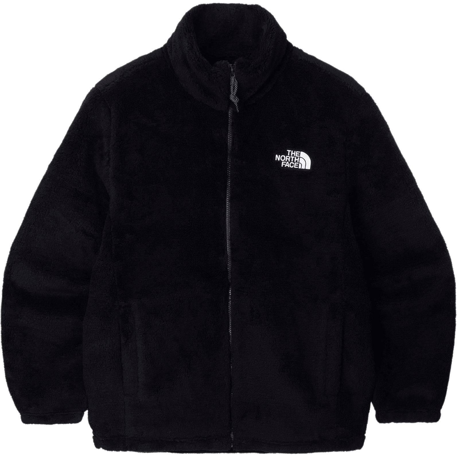 The North Face Comfy Alpha Fleece Zip Up Black