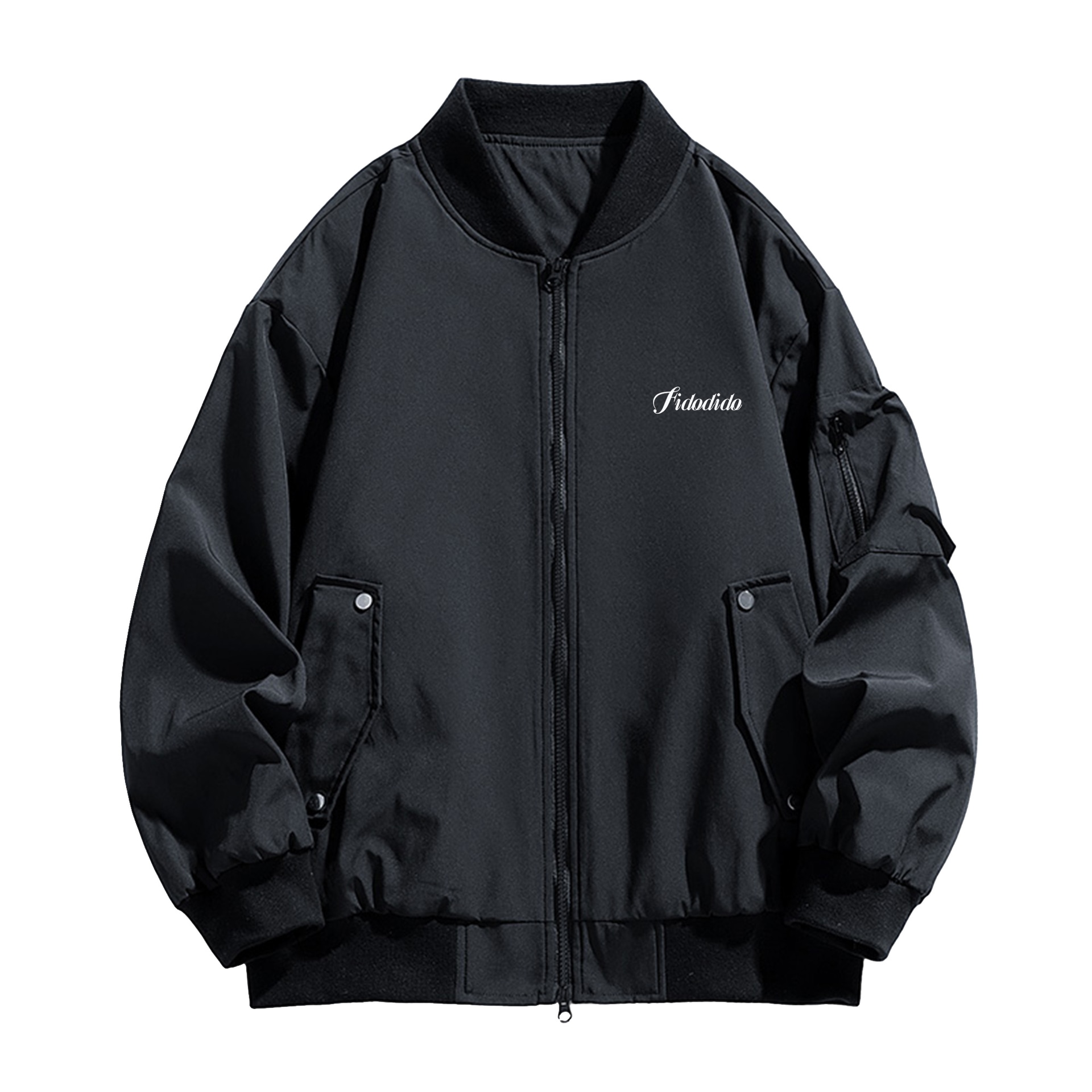 Fido Dido Logo Baseball Jacket — фото 1