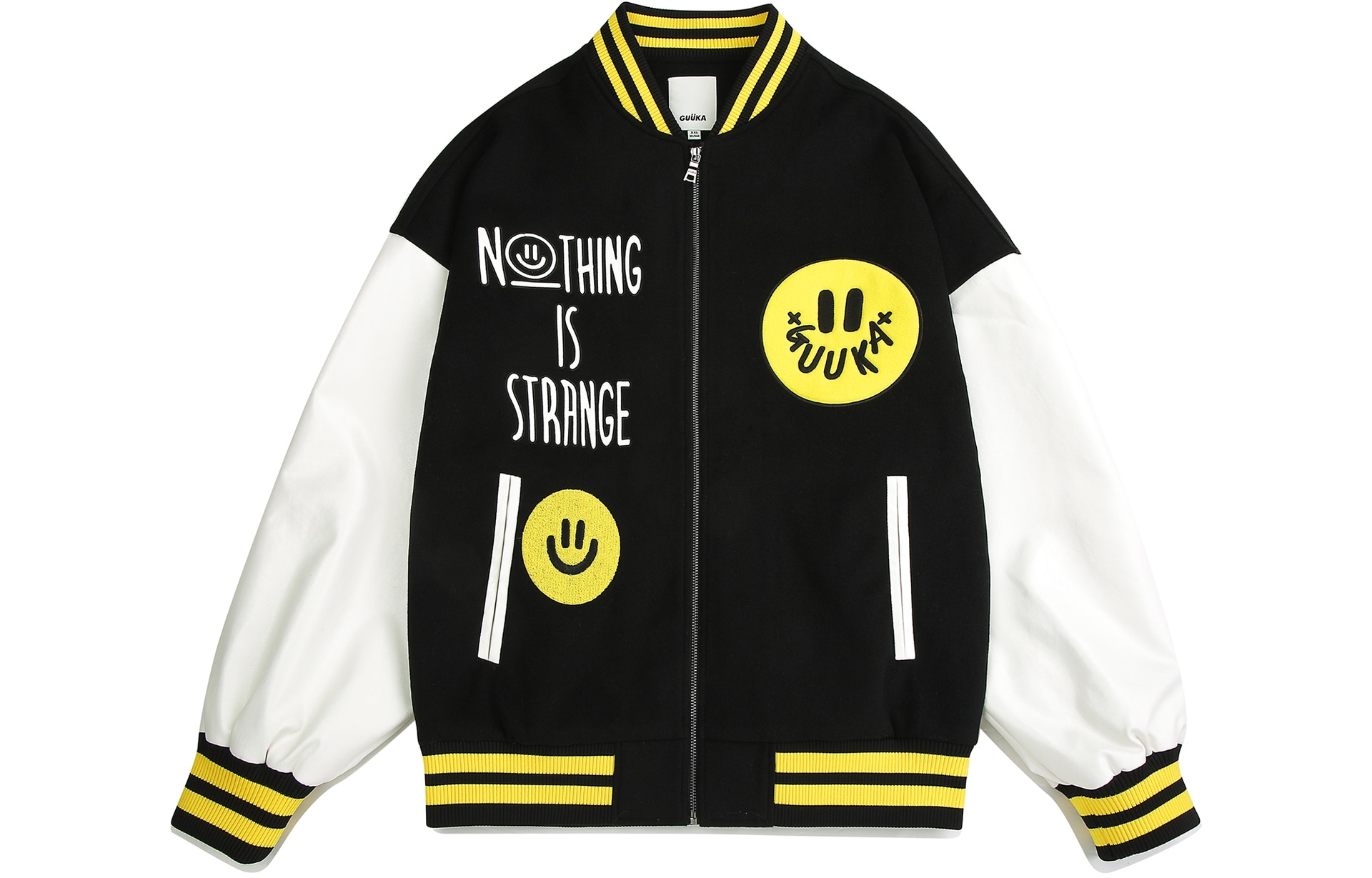 Guuka Baseball Jacket Black