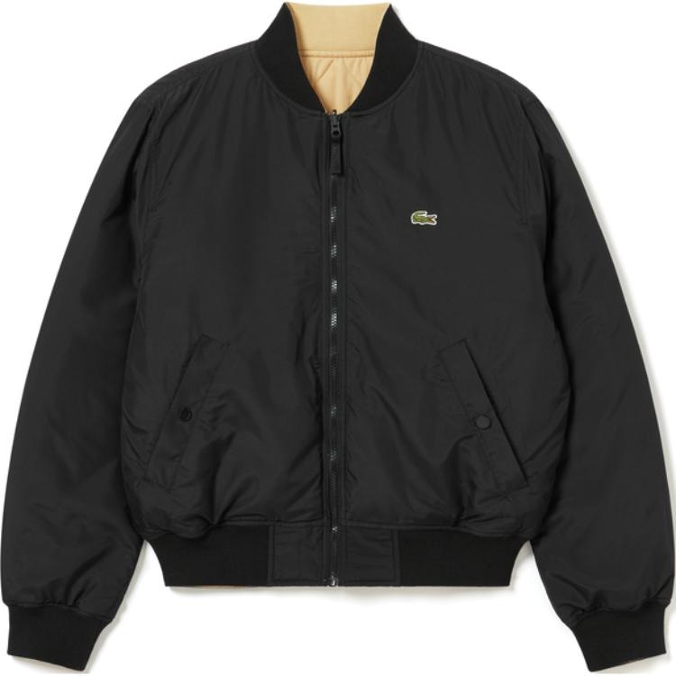 Lacoste Reversible Jacket Black Beige