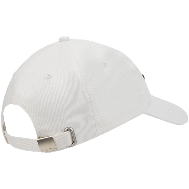 Calvin Klein Classic Embroidered Cap Moonlight White — фото 2