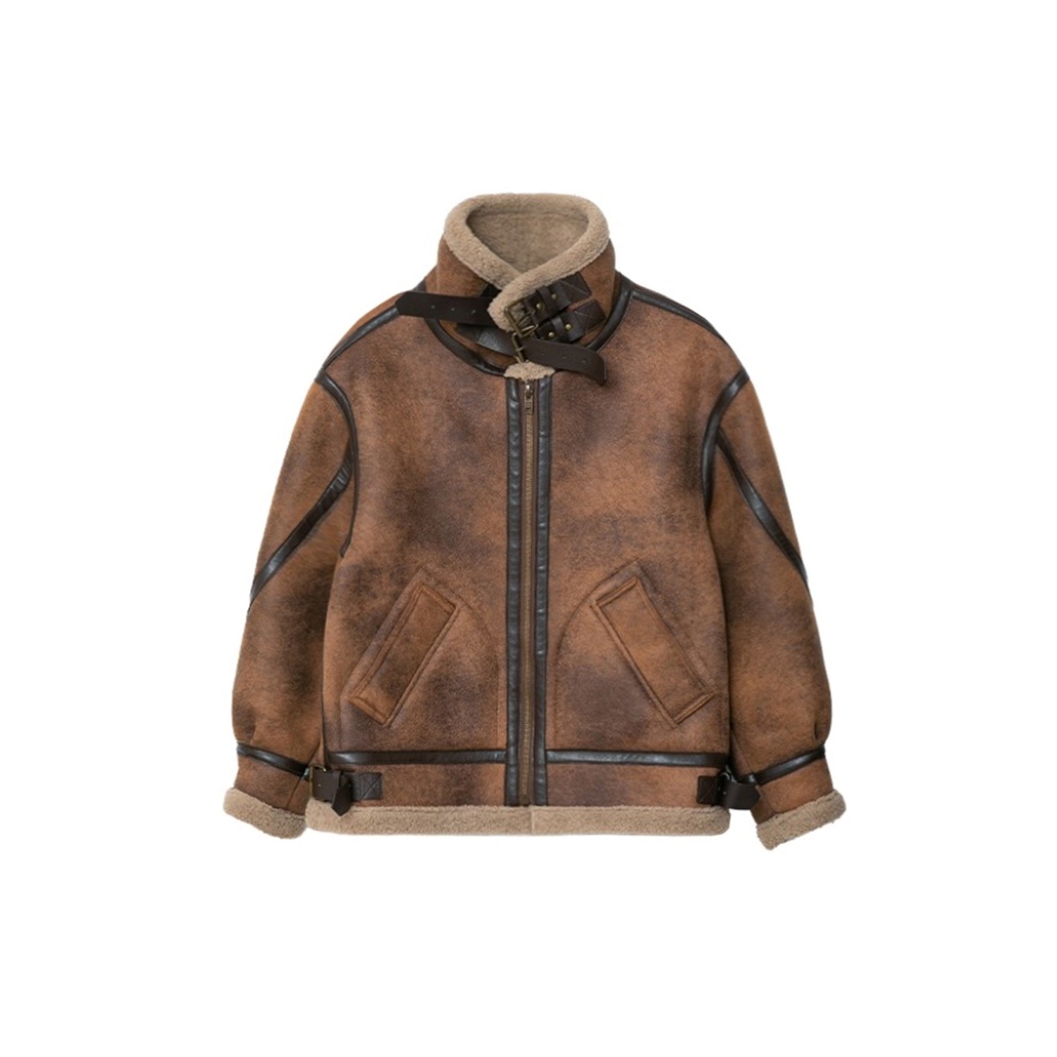 Куртка Wild Leader Vintage Biker Jacket Khaki