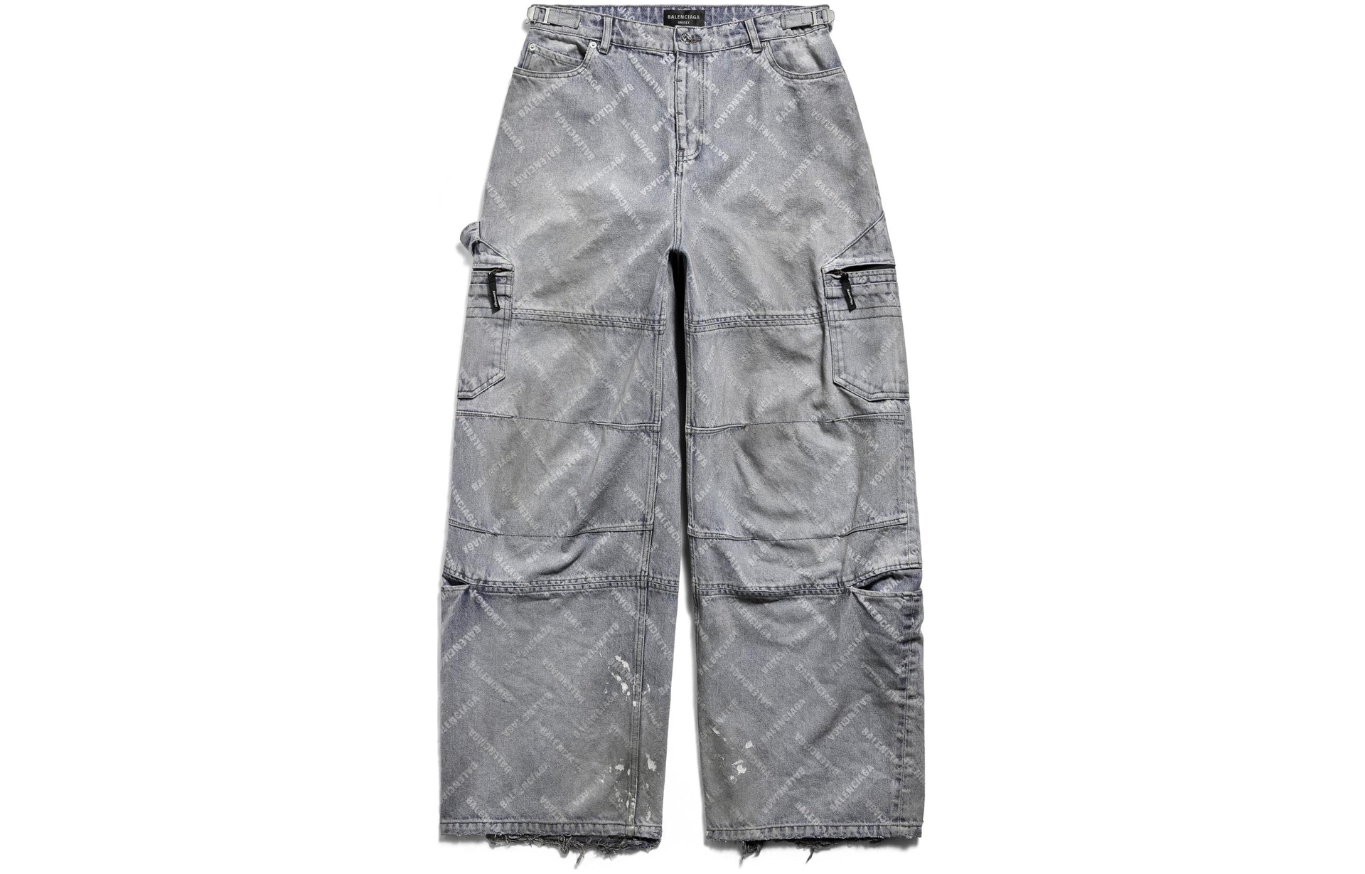 Джинсы Balenciaga SS24 Denim Jeans