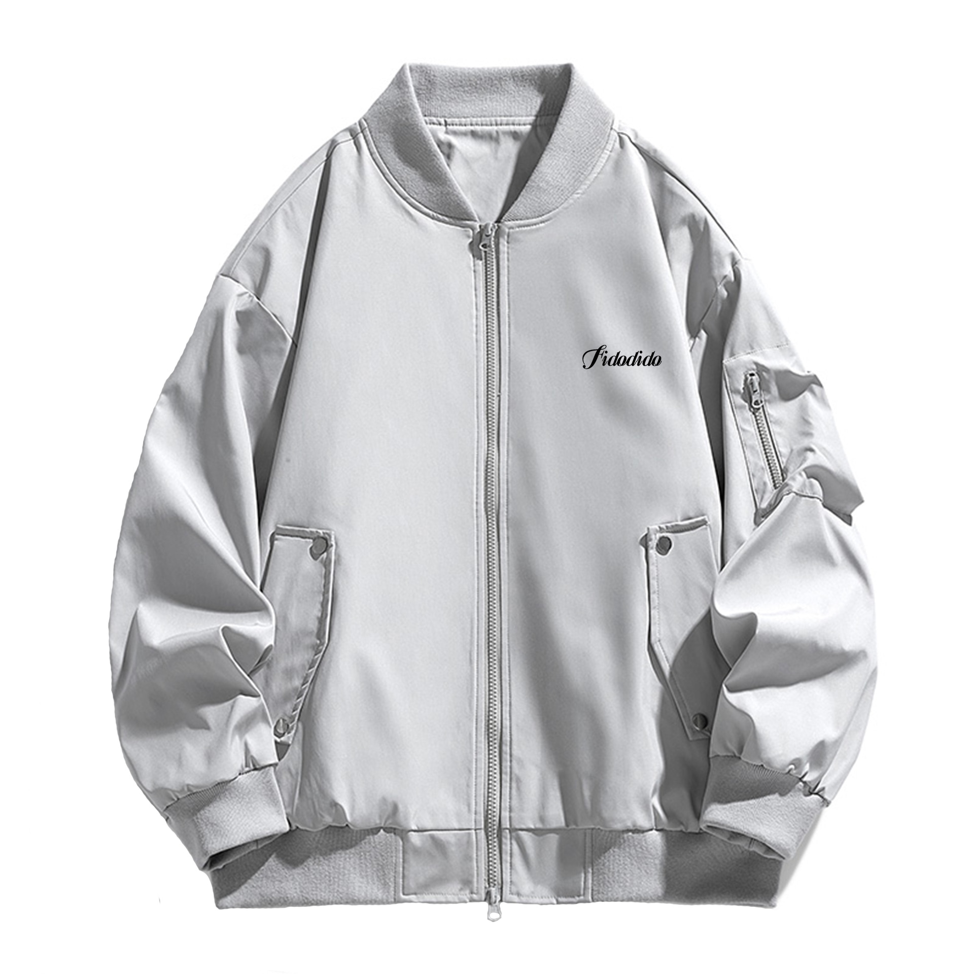 FIDO DIDO Logo Baseball Jacket