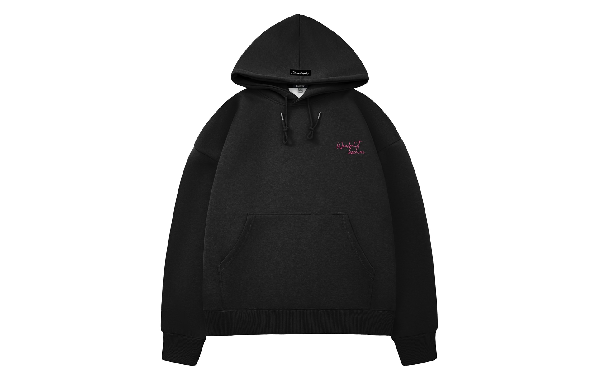 CHARLIE GOLF Hand-painted Logo Hoodie