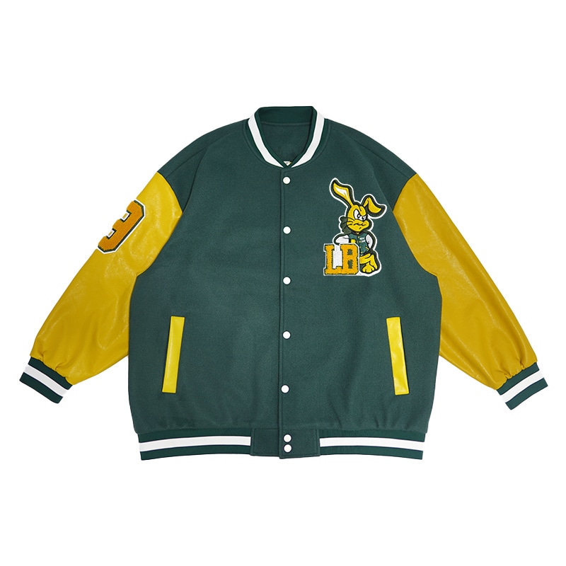 Holycrap Baseball Jacket Green
