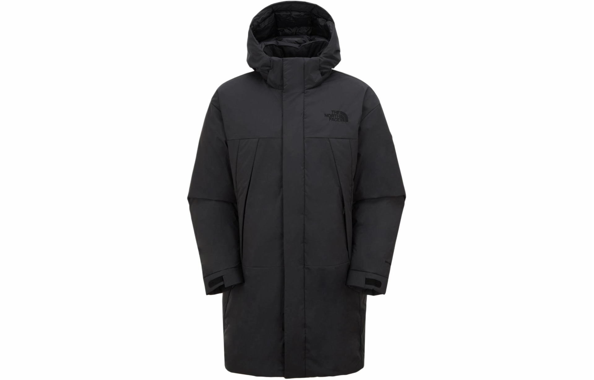 北面/THE NORTH FACE The North Face Logo Print Zip Jacket Black