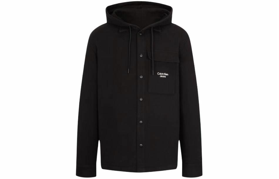 Calvin Klein Hooded Jacket Black