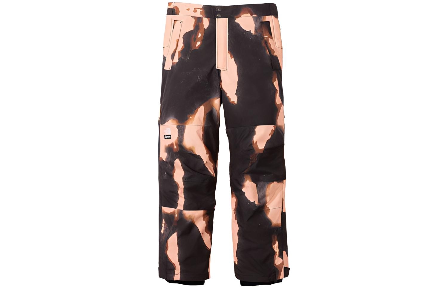 Supreme x The North Face Bleached Denim Print Mountain Pant — фото 3