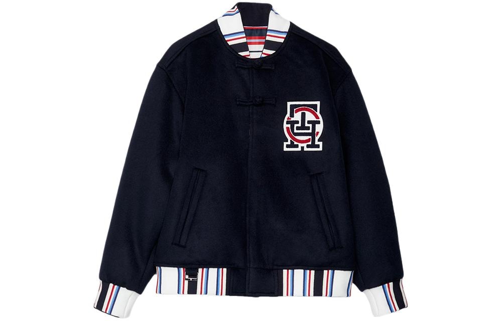 Tommy Hilfiger x CLOT SS24 Colorblock Baseball Collar Cotton Jacket