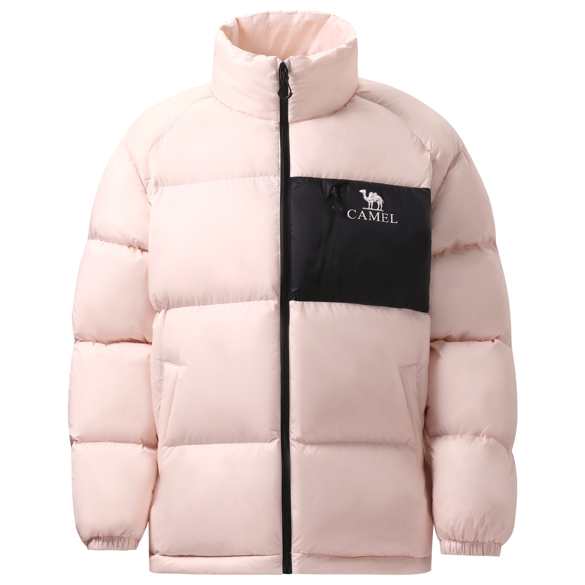 CAMEL骆驼 CAMEL Loose Fit Stand Collar Down Jacket