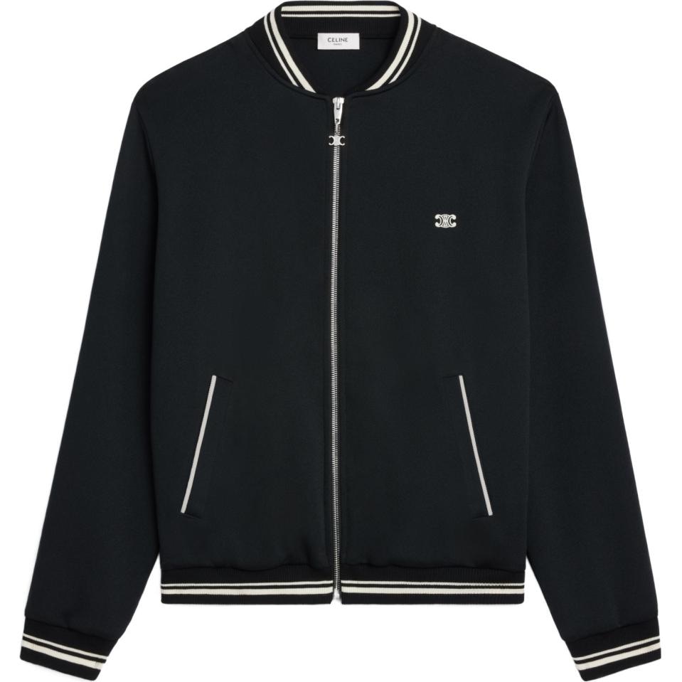 CELINE SS24 Striped Zip Jacket