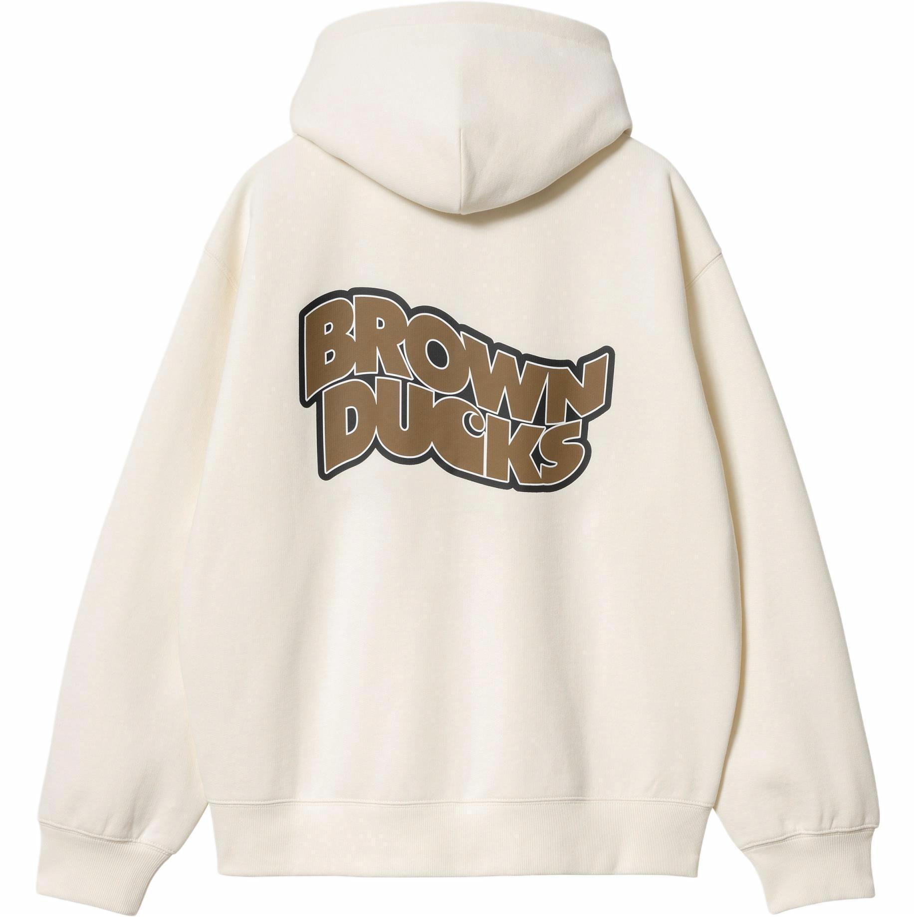 Carhartt WIP Hooded Brown Ducks Jacket