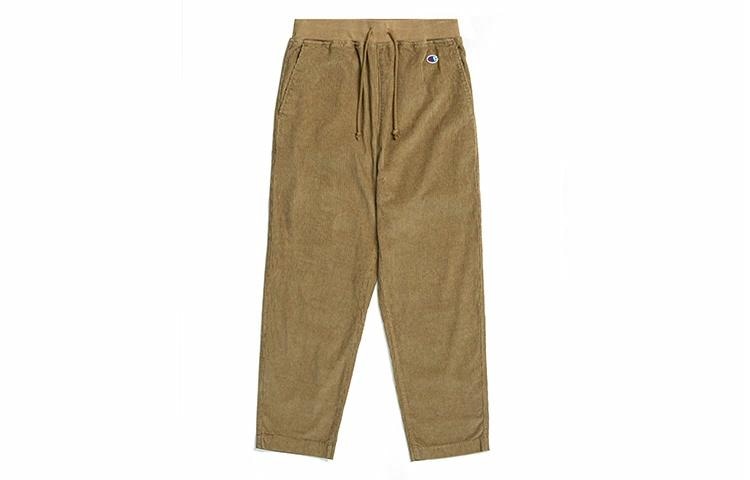 Champion Corduroy Drawstring Pants Khaki