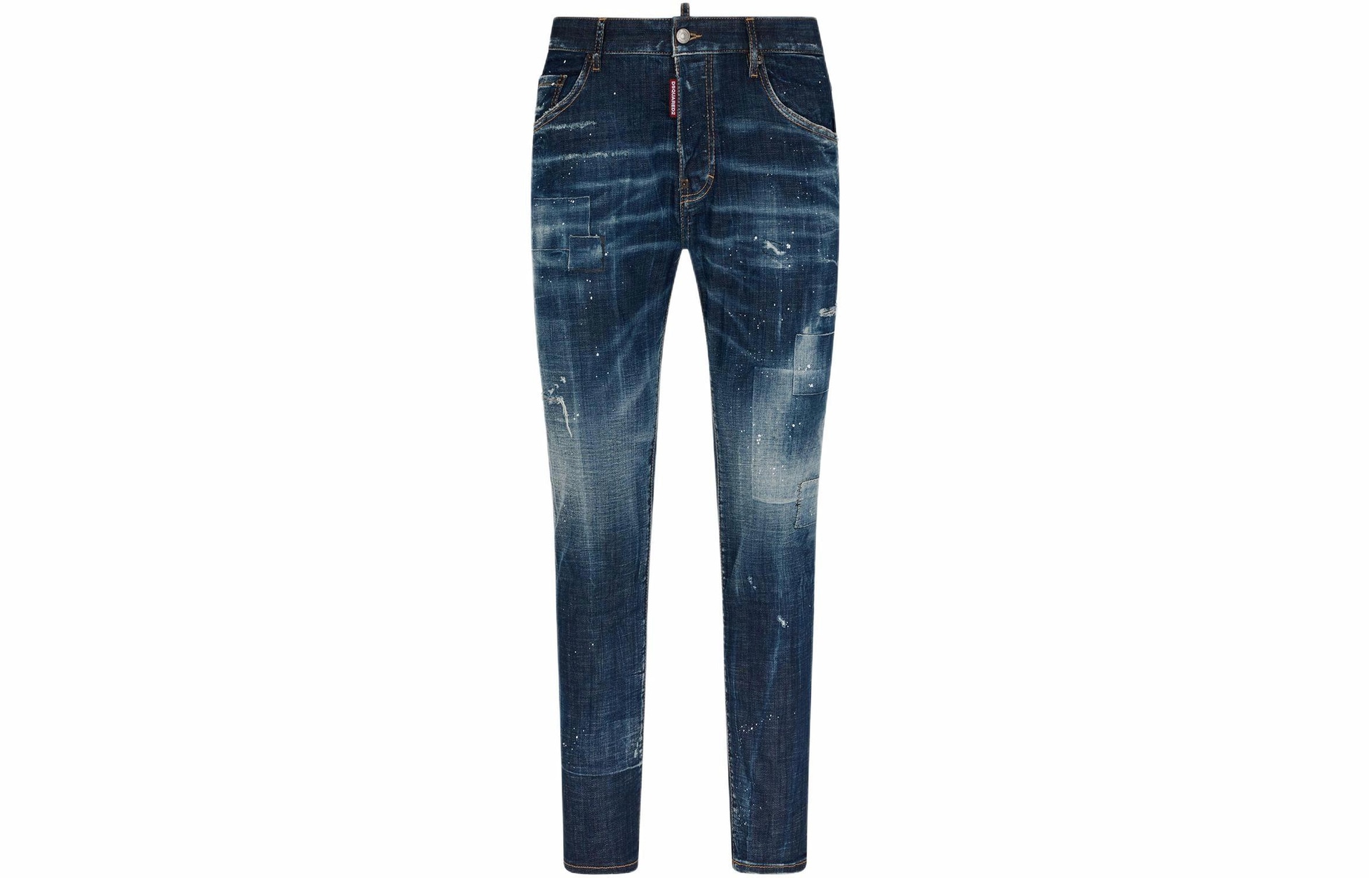 Dsquared 2 DSQUARED2 Navy Blue Jeans — фото 6