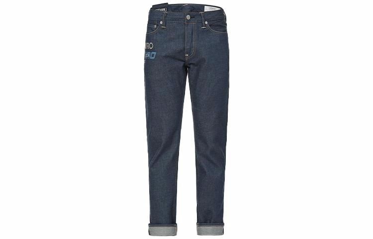 EVISU Straight Jeans Denim Blue