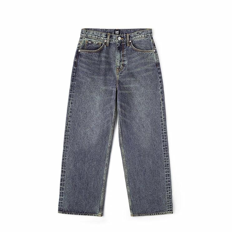 Джинсы Lee FW24 Loose Straight Leg Mid Blue Jeans